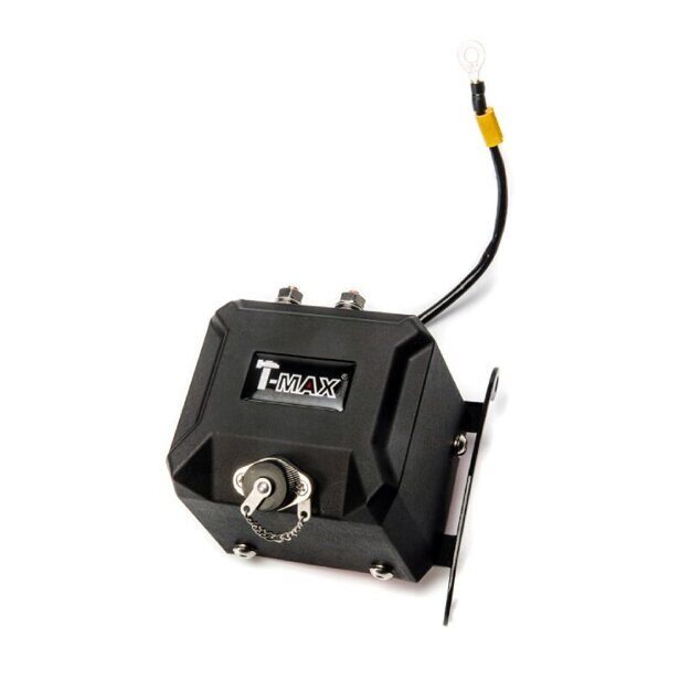 Лебедка электрическая T-Max PRO 6000 12В синтетика